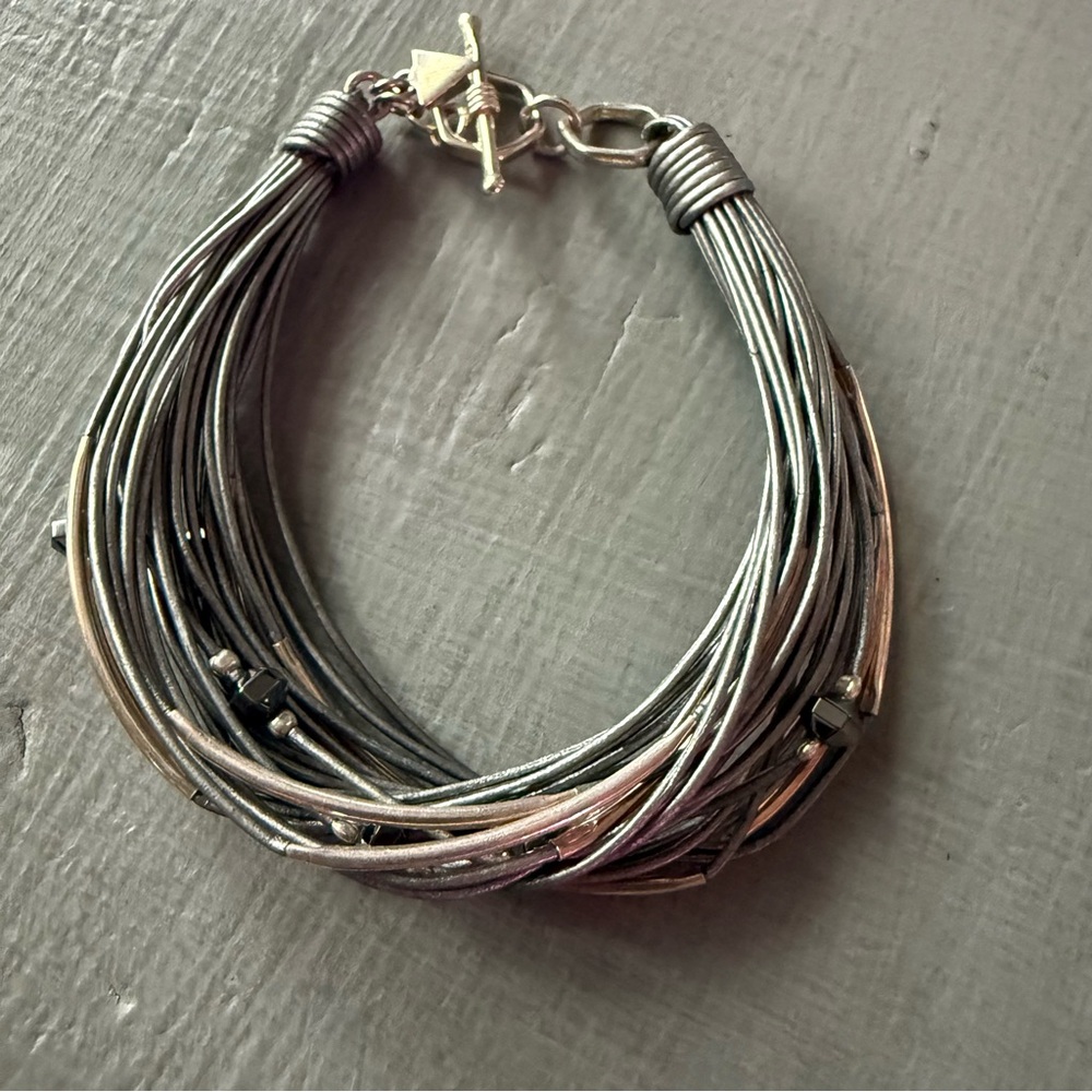 Silpada 925 Sterling Silver Multi Strand Bracelet - Picture 11 of 13